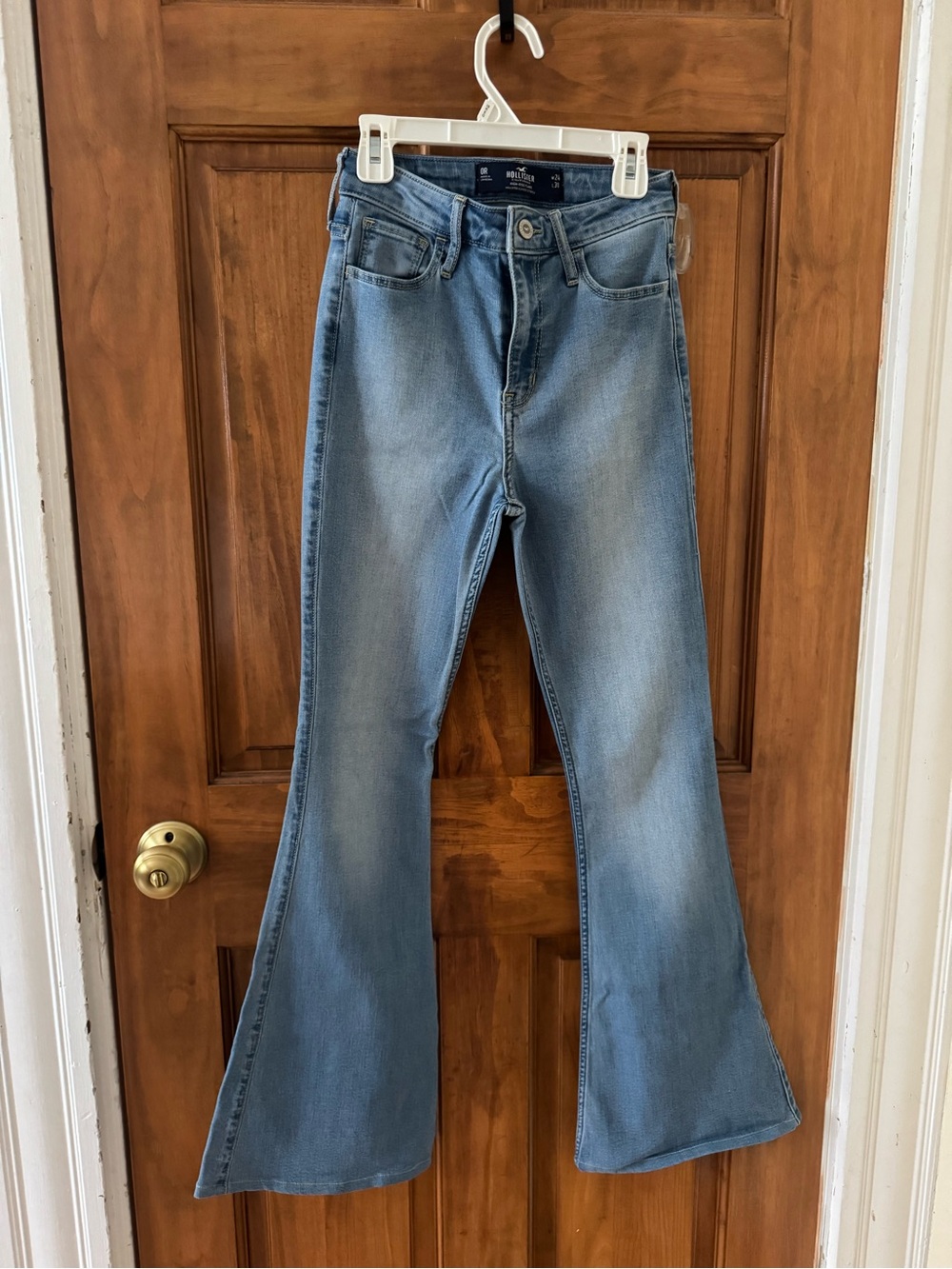 Hollister High Rise Flare Jeans 0R w24 L28.5